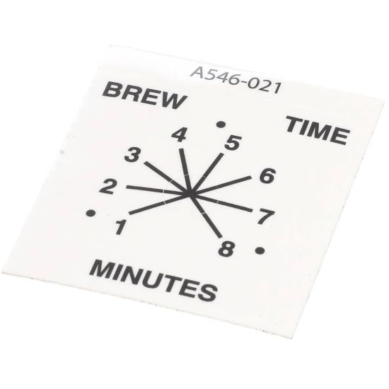 Picture of Grindmaster Cecilware A546-021 Decal Columbia Timer