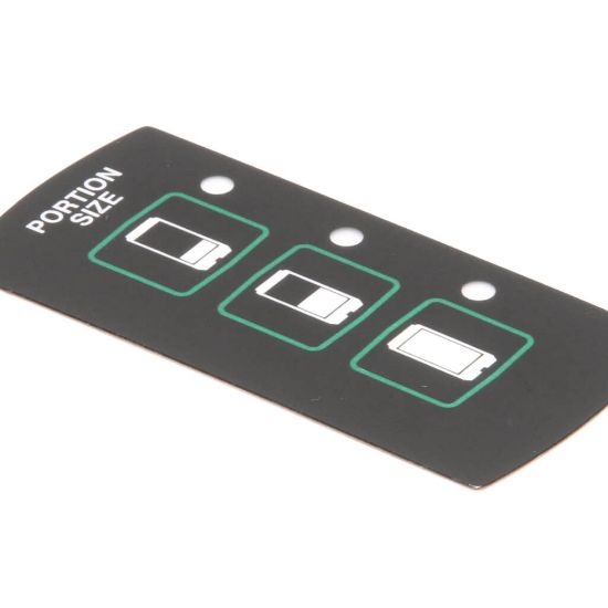 Picture of Grindmaster Cecilware A546-383 Decal Touchpad Icb Select