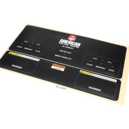 Picture of Grindmaster Cecilware A546-130 Decal P400 Half Batch (Set)