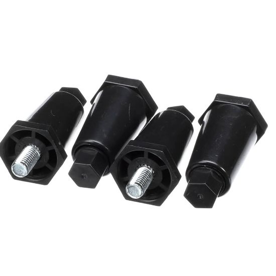 Picture of Grindmaster Cecilware M034AL Legs Set 2.5 Plastic -Gb (4/Ba