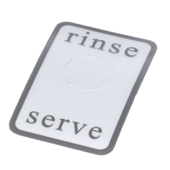 Picture of Grindmaster Cecilware N948AL Label Rinse/serve - Gb/java