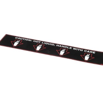 Picture of Grindmaster Cecilware NA93AL Label Hot Liquid-gb4d/m/s