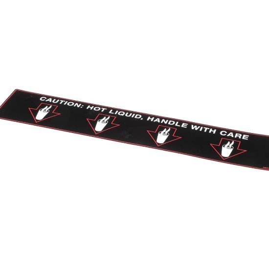 Picture of Grindmaster Cecilware NA93AL Label Hot Liquid-gb4d/m/s