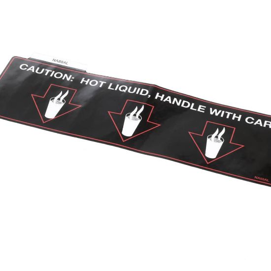 Picture of Grindmaster Cecilware NA88AL Label Hot Liquid - Gb3 S/java
