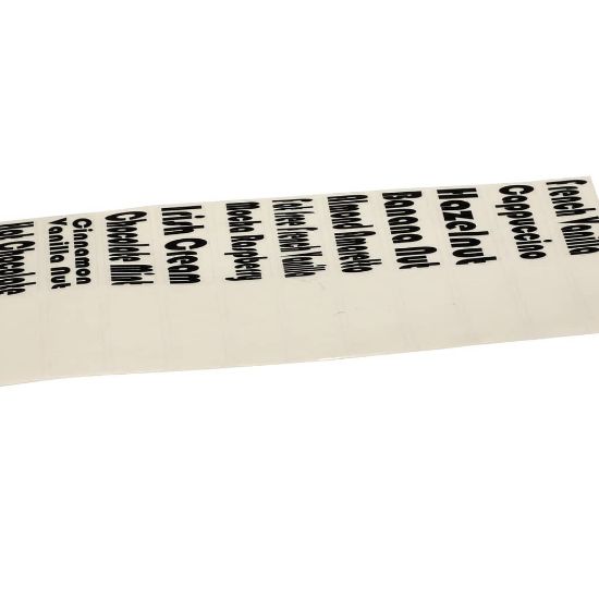 Picture of Grindmaster Cecilware NB24AL Label_assorted (11 White/11 Black)
