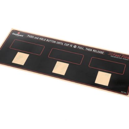 Picture of Grindmaster Cecilware NC75AL Label Switch Panel Gb3m/m10/3p