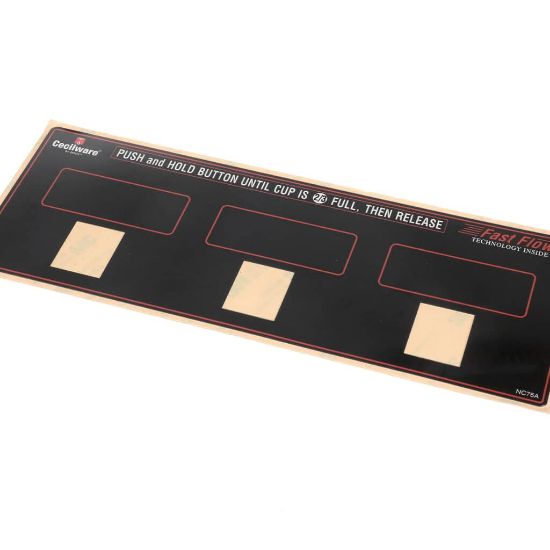 Picture of Grindmaster Cecilware NC75AL Label Switch Panel Gb3m/m10/3p