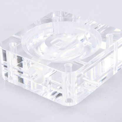 Picture of Grindmaster Cecilware W0480450 Valve Body, Cast Acrylic Cnc Machi