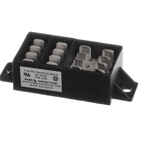 Picture of Grindmaster Cecilware W0570235 Block, Terminal 4 Circuit Seg