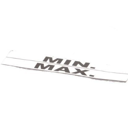 Picture of Groen Z000558 Label Maximum & Minimum