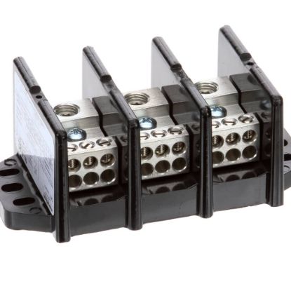 Picture of Groen Z070185 Distribution Block 3-Pol E 75 Amp