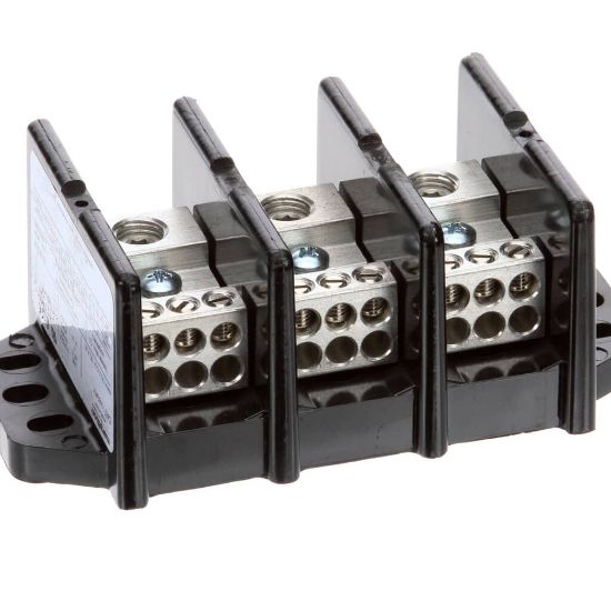 Picture of Groen Z070185 Distribution Block 3-Pol E 75 Amp