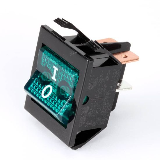 Picture of Hatco 02.19.076.00 Switch Rocker 250V Green Dpst
