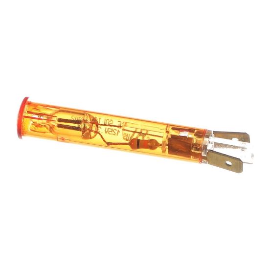Picture of Hatco 02.19.305.00 Pilot Lt Amber 120V .312 Hole