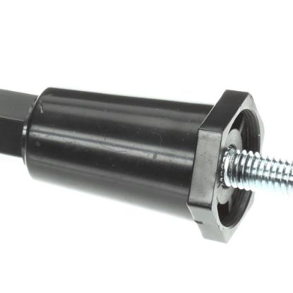 Picture of Hatco 05.30.040.00 Leg 2-1/2"" Black Plastic Adj.