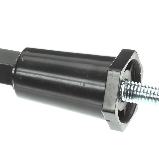 Picture of Hatco 05.30.040.00 Leg 2-1/2"" Black Plastic Adj.