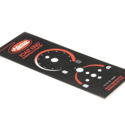 Picture of Hatco 07.01.217.00 Control Plate,tk,toast & Buns