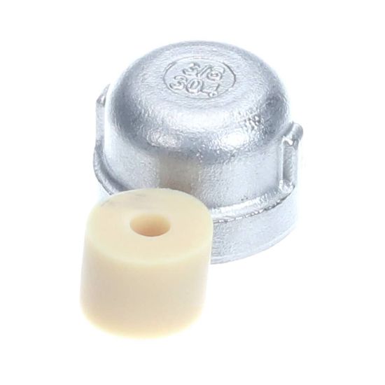 Picture of Hatco R03.40.012.00 Kit 3/8"" Ss Pipe Cap W/washer