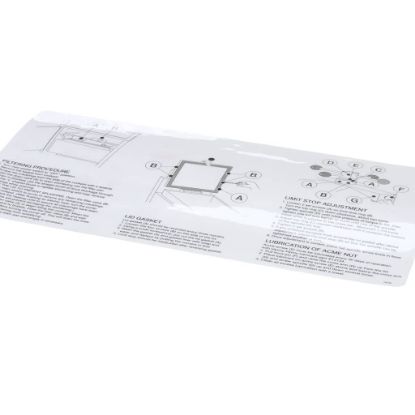 Picture of Henny Penny 16182 Label-filter Instruction