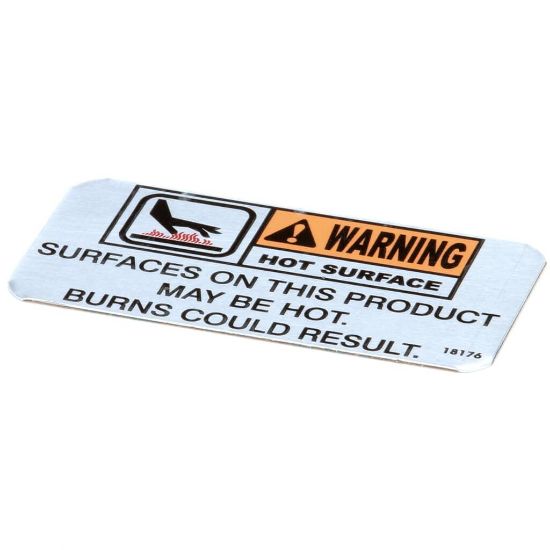 Picture of Henny Penny 18176 Hp Warning Decal
