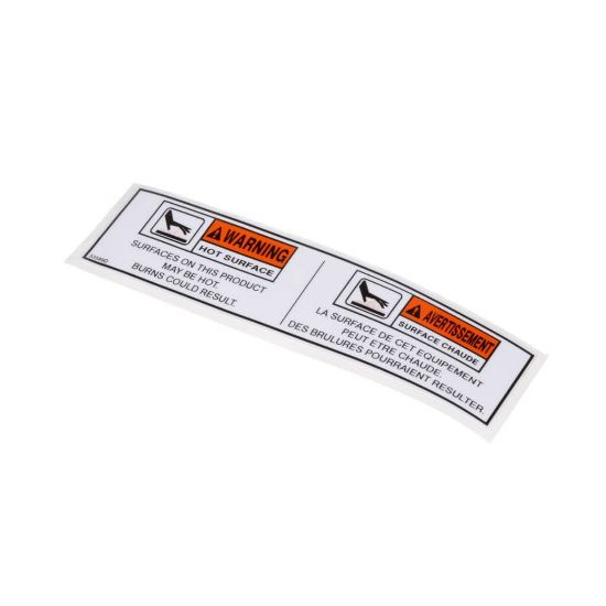 Picture of Henny Penny 33589 Label-warning Hot, Bilingual
