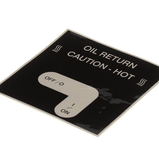 Picture of Henny Penny 50787 Label - Oil Return