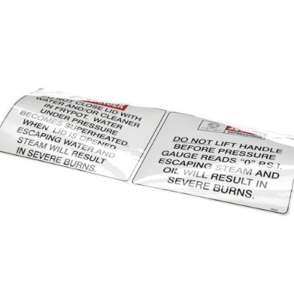 Picture of Henny Penny 66444 Label-operational Hazards
