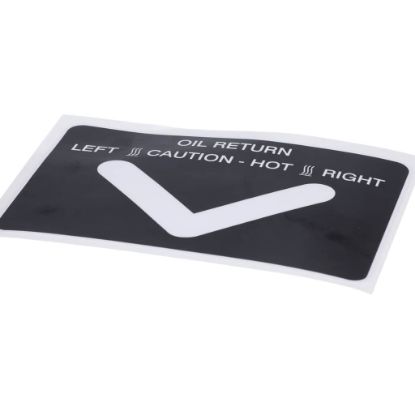Picture of Henny Penny 71777 Label Oil Return 34X