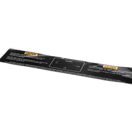 Picture of Henny Penny 75696 Label-power/pump/melt, Gm