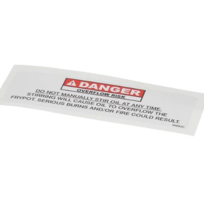 Picture of Henny Penny 96882 Siring Danger Label