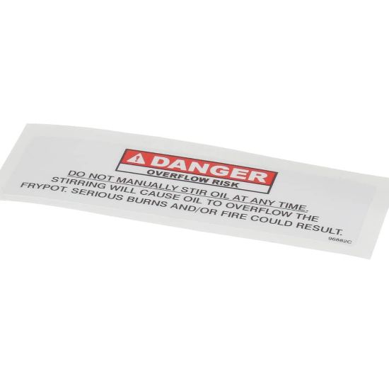 Picture of Henny Penny 96882 Siring Danger Label