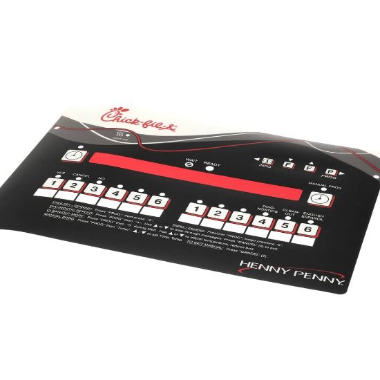 Picture of Henny Penny 97552 Control Panel Decal