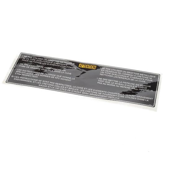 Picture of Henny Penny 97091 Label-short Meltkfcfre