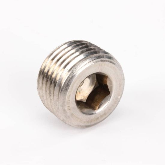 Picture of Henny Penny FP01-004 Plug Pipe 1/2 Hex Soc Ss
