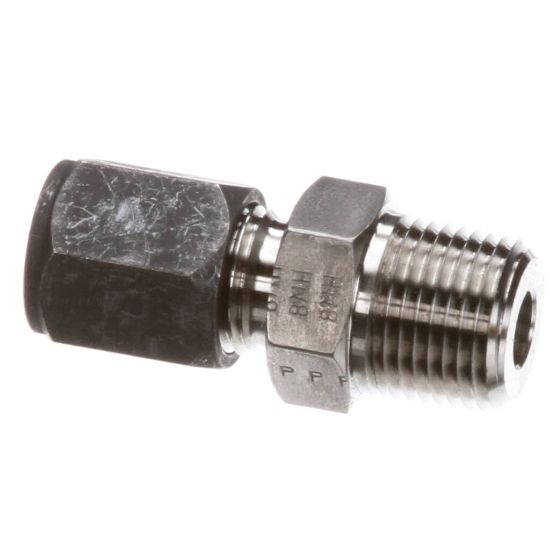 Picture of Henny Penny FP01-128 Connector-3/8 Tube To 3/8Nptss