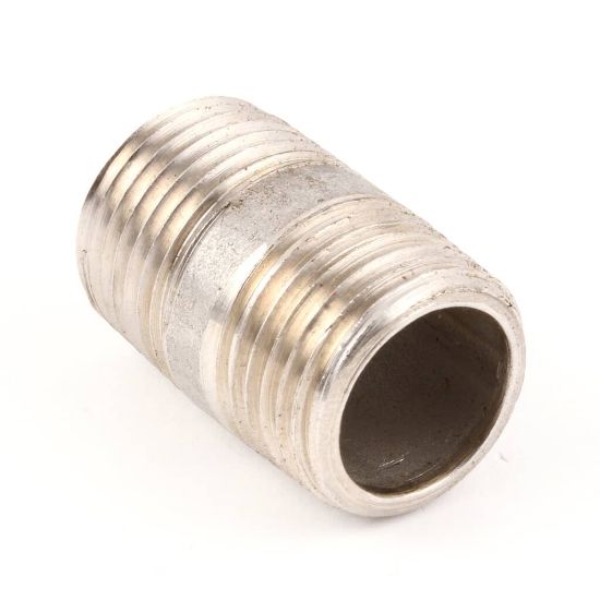 Picture of Henny Penny FP02-011 Nipple - 1/2 X 1 1/4 304 Ss