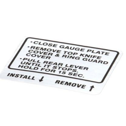 Picture of Hobart 00-914681 Label, Instruction