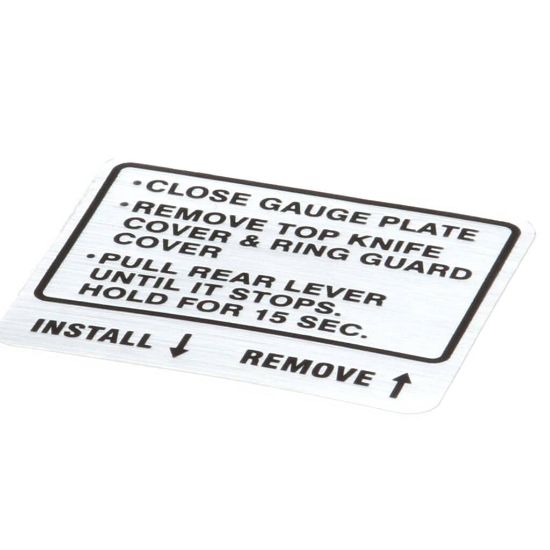Picture of Hobart 00-914681 Label, Instruction