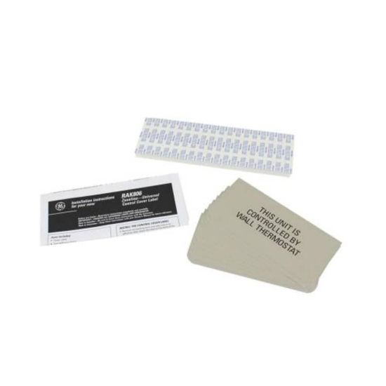 Picture of GE RAK806-10PK Universal Cover Label 10Pk