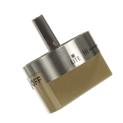 Picture of GE WB03X39548 Brass Knob Burner