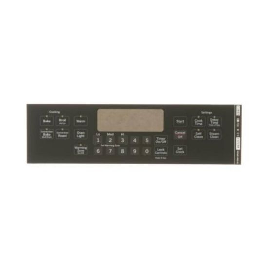 Picture of GE WB07X21417 Faceplate Graphics Dg