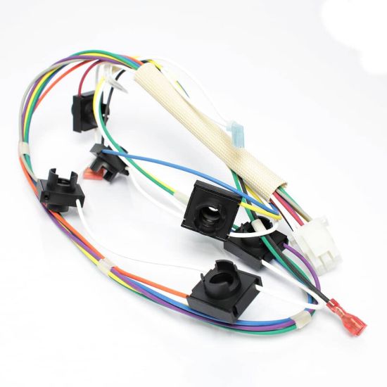 Picture of GE WB18X31499 Harness Burner Box