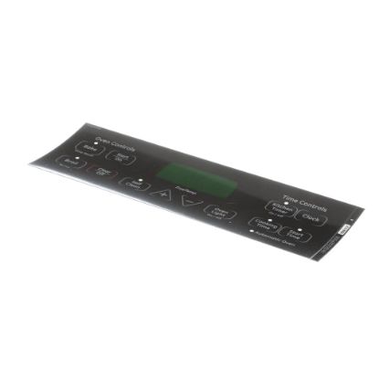 Picture of GE WB27T11005 Faceplate Graphics (Bk)
