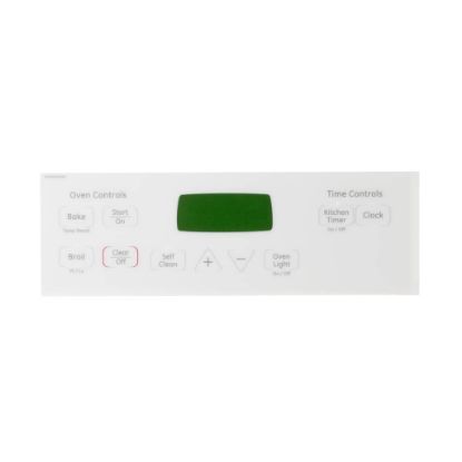 Picture of GE WB27T11014 Faceplate Graphics (Wh)