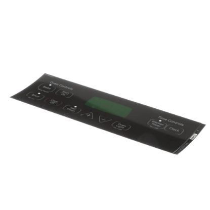 Picture of GE WB27T11013 Faceplate Graphics (Bk)