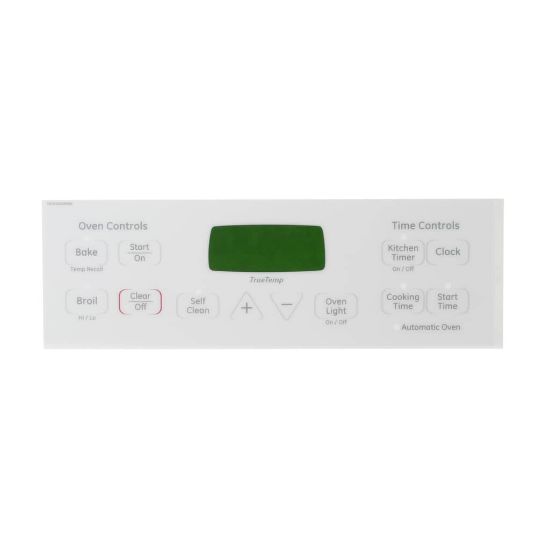 Picture of GE WB27T11006 Faceplate Graphics (Wh)