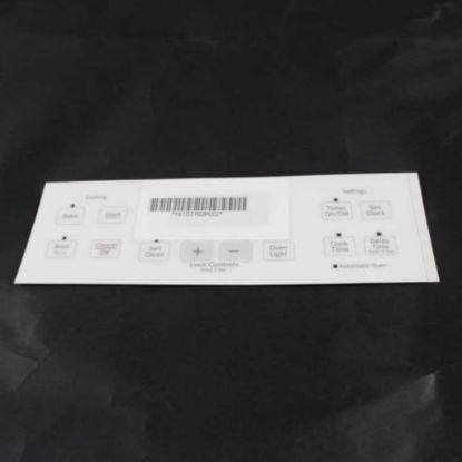 Picture of GE WB27T11512 Faceplate Graphics (Ww)