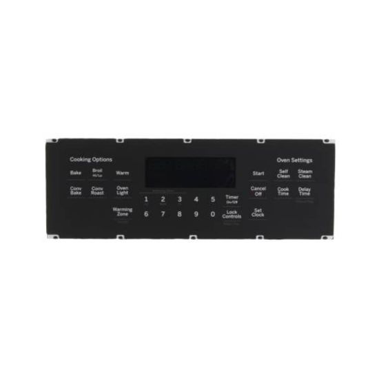 Picture of GE WB27X33138 Oven Control And Overlay Assembly