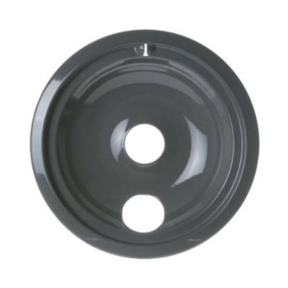 Picture of GE WB31T10013 8 Inch Grey Porcelain Burner Bowl - Elec
