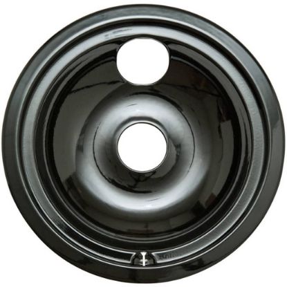Picture of GE WB31T10015 8 Inch Black Porcelain Burner Bowl-elec